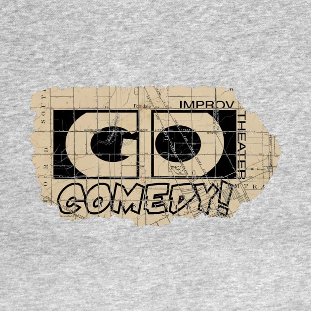 Go Comedy Ferndale Map by gocomedyimprov